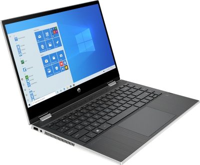 HP - Pavilion x360 2 en 1 14" Touch Screen Laptop - Intel Core i3-1115G4 - 8GB Memory - 128GB SSD - Natural Silver - Imagen 2
