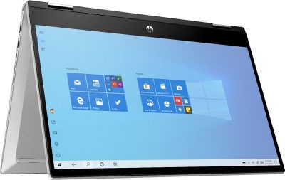 HP - Pavilion x360 2 en 1 14" Touch Screen Laptop - Intel Core i3-1115G4 - 8GB Memory - 128GB SSD - Natural Silver - Imagen 3