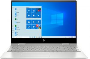 HP - ENVY x360 2 en 1 15.6" Touch Screen Laptop - Intel Core i5 - 8GB Memory - 256GB SSD + 16GB Optane - Natural Silver, Sandblasted Anodized Finish