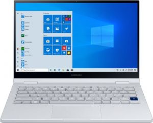 Samsung - Galaxy Book Flex Alpha 2 en 1 13.3" QLED Touch Screen Laptop - Intel Core i5 - 8GB Memory - 256GB SSD - Royal Silver