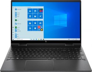 HP - ENVY x360 2 en 1 15.6" Touch Screen Laptop - AMD Ryzen 7 - 8GB Memory - 512GB SSD - Nightfall Black