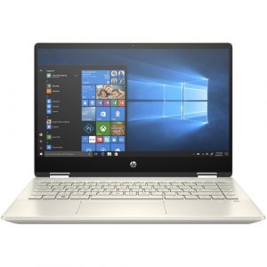 HP - Pavilion x360 2 en 1 14" Touch Screen Laptop - Intel Core i5 - 8GB Memory - 256GB SSD - Sandblasted Anodized Finish, Luminous Gold