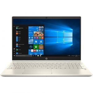 HP - Pavilion 15.6" Touch Screen Laptop - AMD Ryzen 3 - 8GB Memory - 1TB HDD - Sandblasted Anodized Finish, Luminous Gold