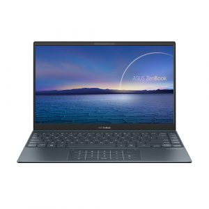 ASUS - ZenBook - 13.3" Ultra-Slim Laptop - Intel Core i7-1065G7- 8GB 512GB - Win 10 in Pine Grey - Pine Grey