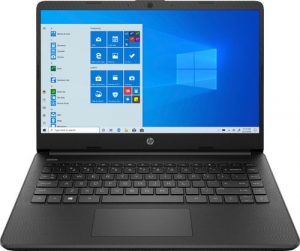 HP - 14" Laptop - Intel Celeron - 4GB Memory - 64GB eMMC - Jet Black