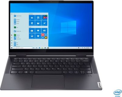 Lenovo - Yoga 7i 2 en 1 14" Touch Screen Laptop - Intel Evo Platform Core i7 - 12GB Memory - 512GB Solid State Drive - Slate Grey