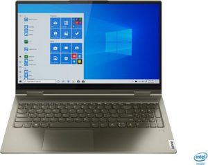 Lenovo - Yoga 7i 2 en 1 15.6" Touch Screen Laptop - Intel Evo Platform Core i7 - 12GB Memory - 512GB Solid State Drive - Dark Moss