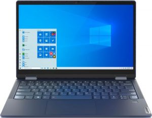 Lenovo Yoga 6 13 2 en 1 13.3" Touch Screen Laptop - AMD Ryzen 5 - 8GB Memory - 256GB SSD - Abyss Blue Fabric Cover