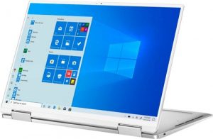 Dell - XPS  13.4" 2 en 1 Touch FHD+ Laptop - Engineered for Mobile Performance  - Intel Core i7-  8GB RAM- 256GB SSD - Platinum Silver, Arctic White interior