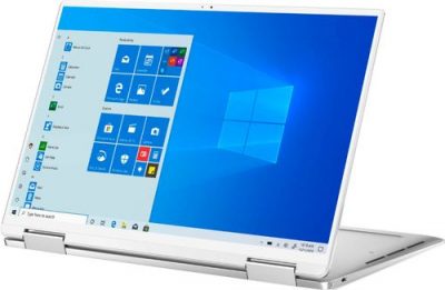 Dell - XPS  13.4" 2 en 1 Touch FHD+ Laptop - Engineered for Mobile Performance  - Intel Core i7-  8GB RAM- 256GB SSD - Platinum Silver, Arctic White interior