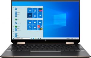 HP - Spectre x360 2 en 1 13.3" 4K UHD Touch Screen Laptop - Intel Evo Platform Core i5 - 8GB Memory - 512GB SSD + 32GB Optane - Nightfall Black