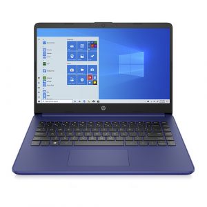 HP - 14" Laptop - AMD 3020e - 4GB Memory - 64GB eMMC Hard Drive  - Indigo Blue
