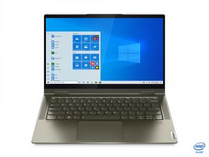 Lenovo - Yoga 7i 14 2 en 1 14" Touch Screen Laptop - Intel Core i7 - 12GB Memory - 512GB SSD - Dark Moss
