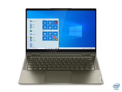Lenovo - Yoga 7i 14 2 en 1 14" Touch Screen Laptop - Intel Core i7 - 12GB Memory - 512GB SSD - Dark Moss