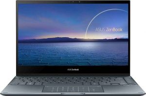 ASUS - ZenBook Flip 2 en 1 13.3" Touch Screen Laptop - Intel Core i7 - 16GB Memory - 512GB Solid State Drive - Pine Gray