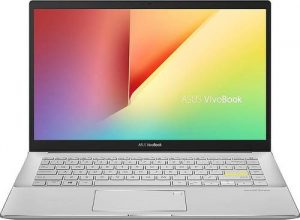 ASUS - VivoBook S14 14" Laptop - Intel Core i5 - 8GB Memory - 512GB Solid State Drive - Dreamy White/Transparent Silver