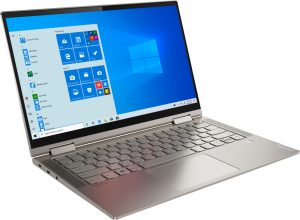 Lenovo - Yoga C740 2-in-1 14" Touch-Screen Laptop - Intel Core i5 - 8GB Memory - 256GB Solid State Drive - Mica